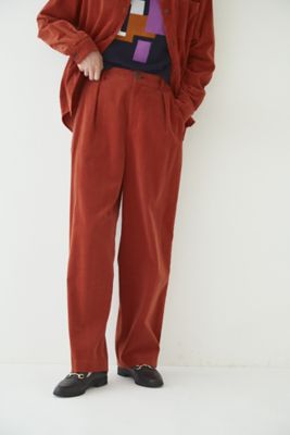 【SALE】human woman (Women)/ヒューマンウーマン エアーコールセミワイドパンツ(0772230900) オレンジ パンツ・ズボン【三越伊勢丹/公式】