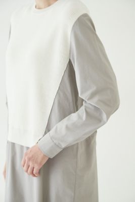 ◆５ｅ・布帛ドッキングニットワンピース（０７７２２４７９００）
