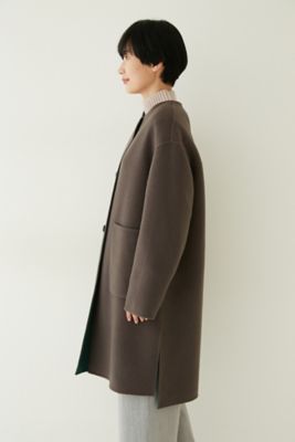 ウールリバーコート ソリッドウールリバーコート（5315252901） | ADORE (Women