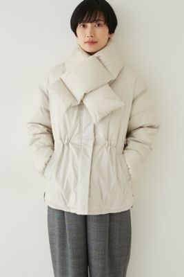 ＜human woman (Women)＞◆ストール付リサイクルダウンブルゾン（０７７２２５５００６）