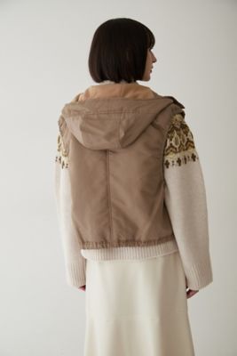 ◆≪ａｒｒｉｖｅ　５ｅ≫スリーブレスブルゾン（０７７２２５５００７）