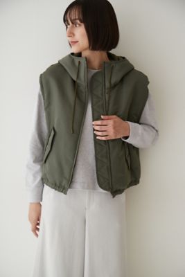 ◆≪ａｒｒｉｖｅ　５ｅ≫スリーブレスブルゾン（０７７２２５５００７）