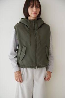 ◆≪ａｒｒｉｖｅ　５ｅ≫スリーブレスブルゾン（０７７２２５５００７）