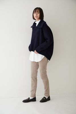 ◆布帛ドッキングタートルネックカットソー（０７７２２６０００２）