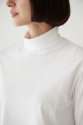 ◆布帛ドッキングタートルネックカットソー（０７７２２６０００２）
