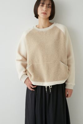 ◆フリースドッキングボアプルオーバー（０７７２２６０１００）