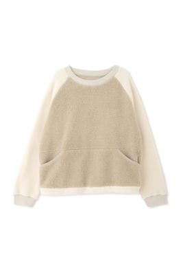 ◆フリースドッキングボアプルオーバー（０７７２２６０１００）