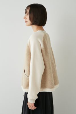 ◆フリースドッキングボアプルオーバー（０７７２２６０１００）