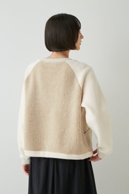◆フリースドッキングボアプルオーバー（０７７２２６０１００）