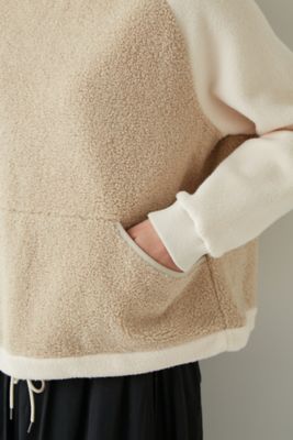 ◆フリースドッキングボアプルオーバー（０７７２２６０１００）