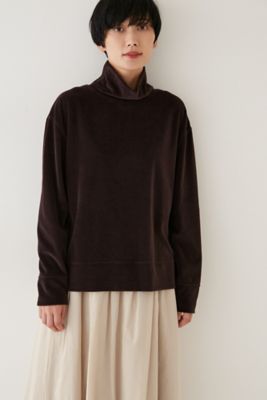 ◆ベロアタートルカットソー（０７７２２６０１０２）