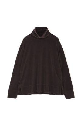◆ベロアタートルカットソー（０７７２２６０１０２）