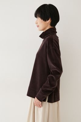 ◆ベロアタートルカットソー（０７７２２６０１０２）