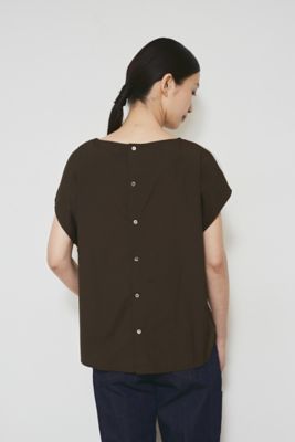 ◇布帛ドッキングカットソー（0772260803） | human