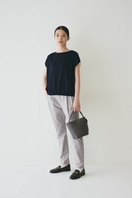 ◇布帛ドッキングカットソー（0772260803） | human