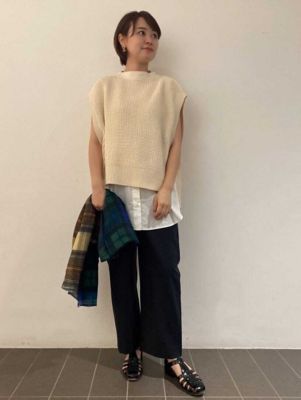 布帛ドッキングノースリカットソー（０７７２２６０８０６）
