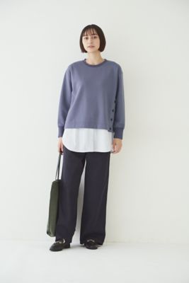 布帛ドッキングノースリカットソー（０７７２２６０８０６）