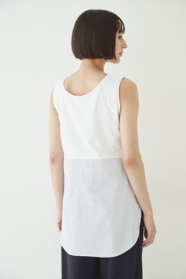 布帛ドッキングノースリカットソー（０７７２２６０８０６）