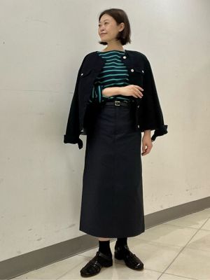 ◆ボーダーカットソー（０７７２２６０９０２）