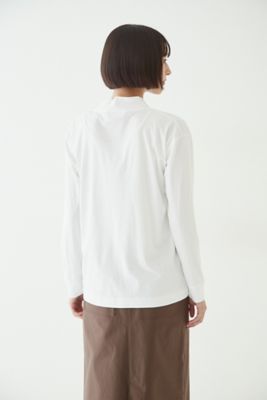 ◆オーガニックコットンモックネックカットソー（０７７２２６０９０６）