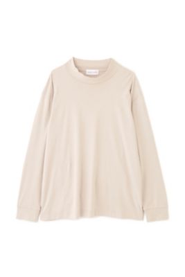 ◆オーガニックコットンモックネックカットソー（０７７２２６０９０６）