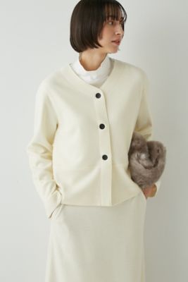 ＜human woman (Women)＞◆ウールスムースウォッシャブルブルゾン（０７７２２６９１００）
