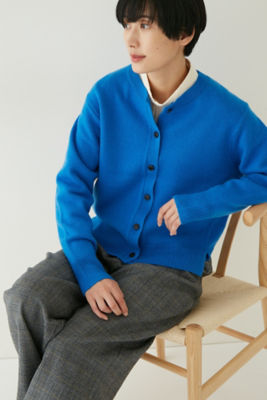 ◇ウールカシミヤカーディガン（0772270005） | human woman