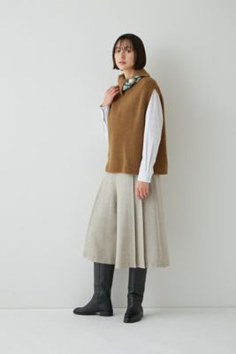 Mal. rerereさん　カシミア混　ニットベスト zz-1236348_73-301-1010016-4.