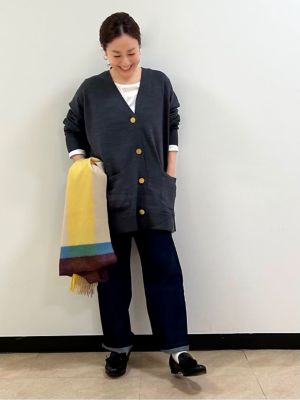 ◆≪ａｒｒｉｖｅ　５ｅ≫金ボタンビッグカーディガン（０７７２２７００２３）
