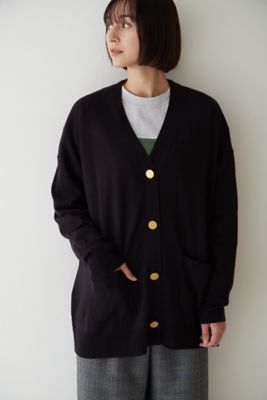 ◆≪ａｒｒｉｖｅ　５ｅ≫金ボタンビッグカーディガン（０７７２２７００２３）