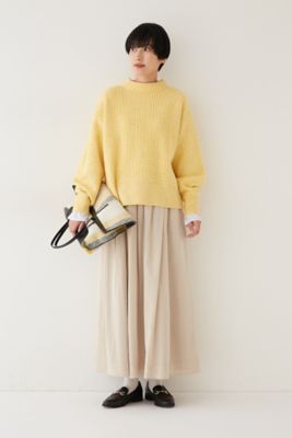 　◆編地変化ニット（０７７２２７０１００）