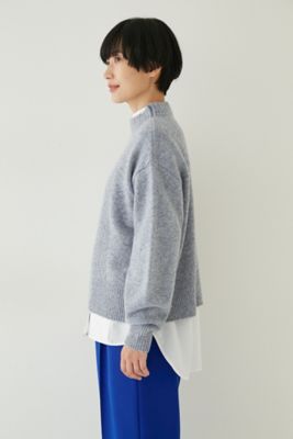 　◆編地変化ニット（０７７２２７０１００）