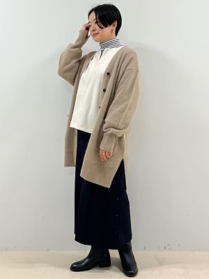 ◆フォックスウールカーディガン（０７７２２７０１０１）