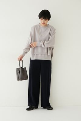 　◆コンポーネントニットプルオーバー（０７７２２７０１０３）