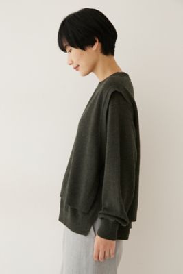 　◆コンポーネントニットベスト（０７７２２７０１０４）