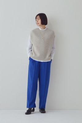 ニットベストトップス（０７７２２７０１０９）