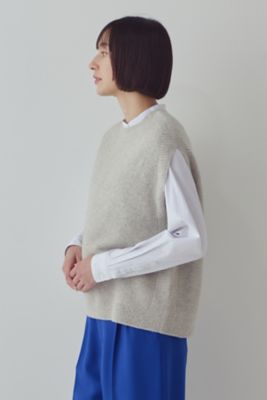 ニットベストトップス（０７７２２７０１０９）