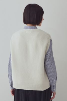 ニットベストトップス（０７７２２７０１０９）