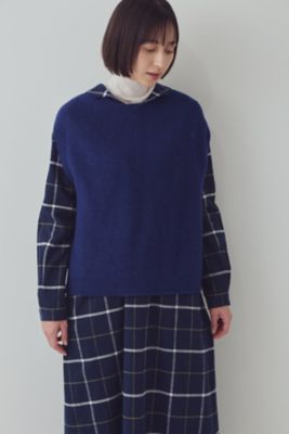 ニットベストトップス（０７７２２７０１０９）
