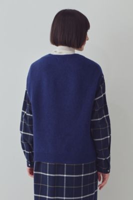 ニットベストトップス（０７７２２７０１０９）