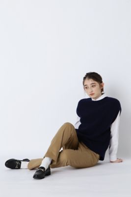 ニットベストトップス（０７７２２７０１０９）
