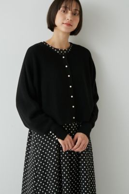 ＜human woman (Women)＞◆≪ａｒｒｉｖｅ　５ｅ≫パールボタンカーディガン（０７７２２７０２０５）