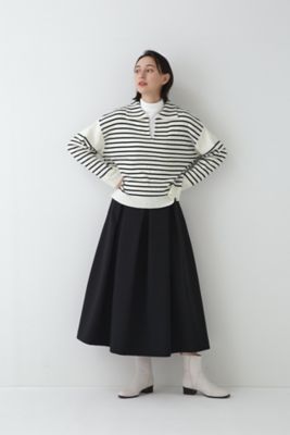 衿付きニットプルオーバー（０７７２２７０２１０）