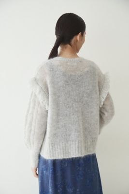 ◆ケーブルモヘアプルオーバー（０７７２２７０９０５）