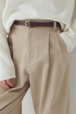 パンチングレザーベルト（０７７２２９４１０１）