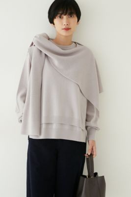 ＜human woman (Women)＞　◆コンポーネントニットマフラー（０７７２２９８１０３）