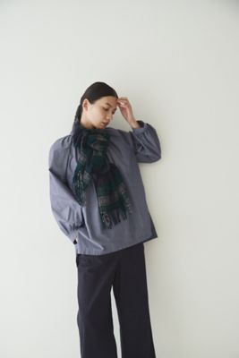 ◆グレンチェックストール（０７７２２９８９０１）