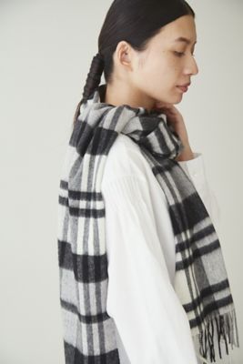 ＜human woman (Women)＞◆チェックマフラー（０７７２２９８９０３）