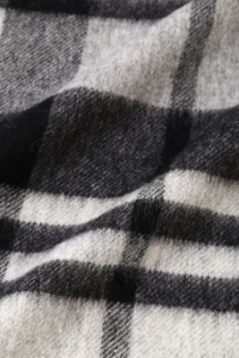 ◆チェックマフラー（０７７２２９８９０３）
