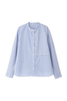◆クレイジーストライプブラウス（０７７３１１０１０２）